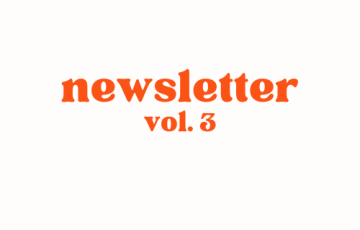 NEWSLETTER VOL. 3 // ΔΕΚΕΜΒΡΙΟΣ 2023