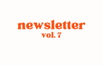 NEWSLETTER VOL. 7 // ΑΠΡΙΛΙΟΣ 2024